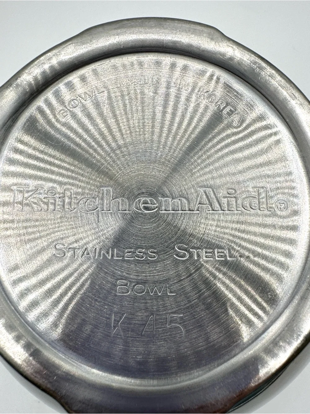 KitchenAid stainless steel bowl K 45